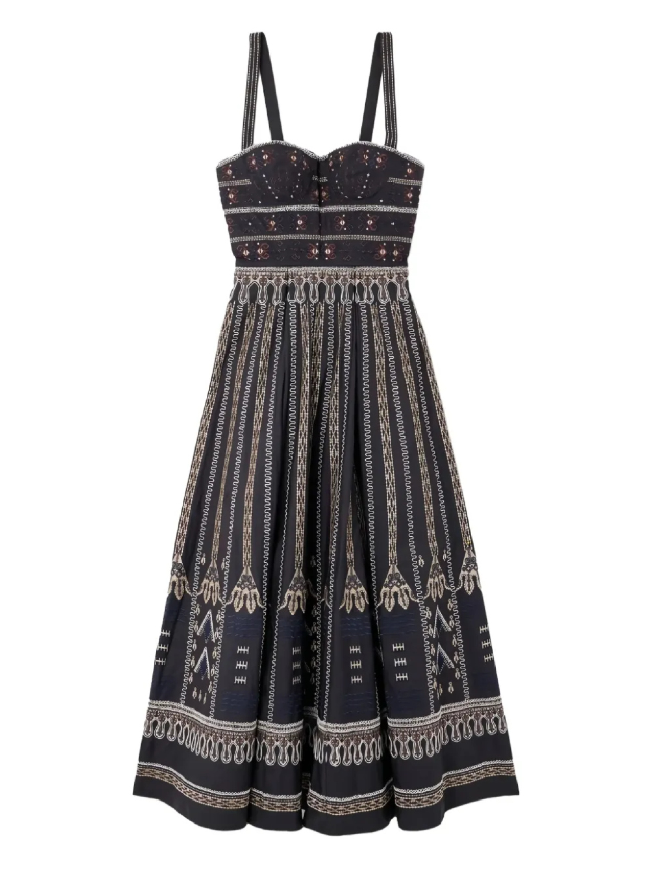 Платье-бюстье миди Emporio Sirenuse с вышивкой, синий
Платье-бюстье миди Emporio Sirenuse с вышивкой, синий