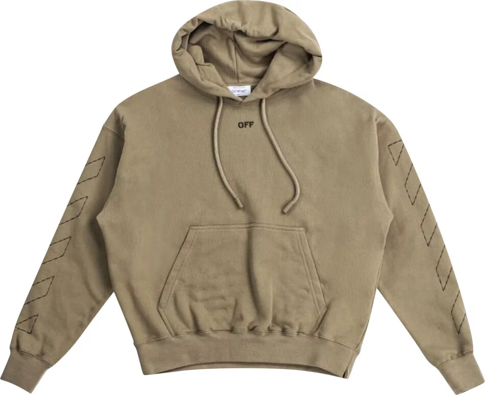 Худи Off-White Off Stitch Skate, бежевый/черный
Худи Off-White Off Stitch Skate, бежевый/черный