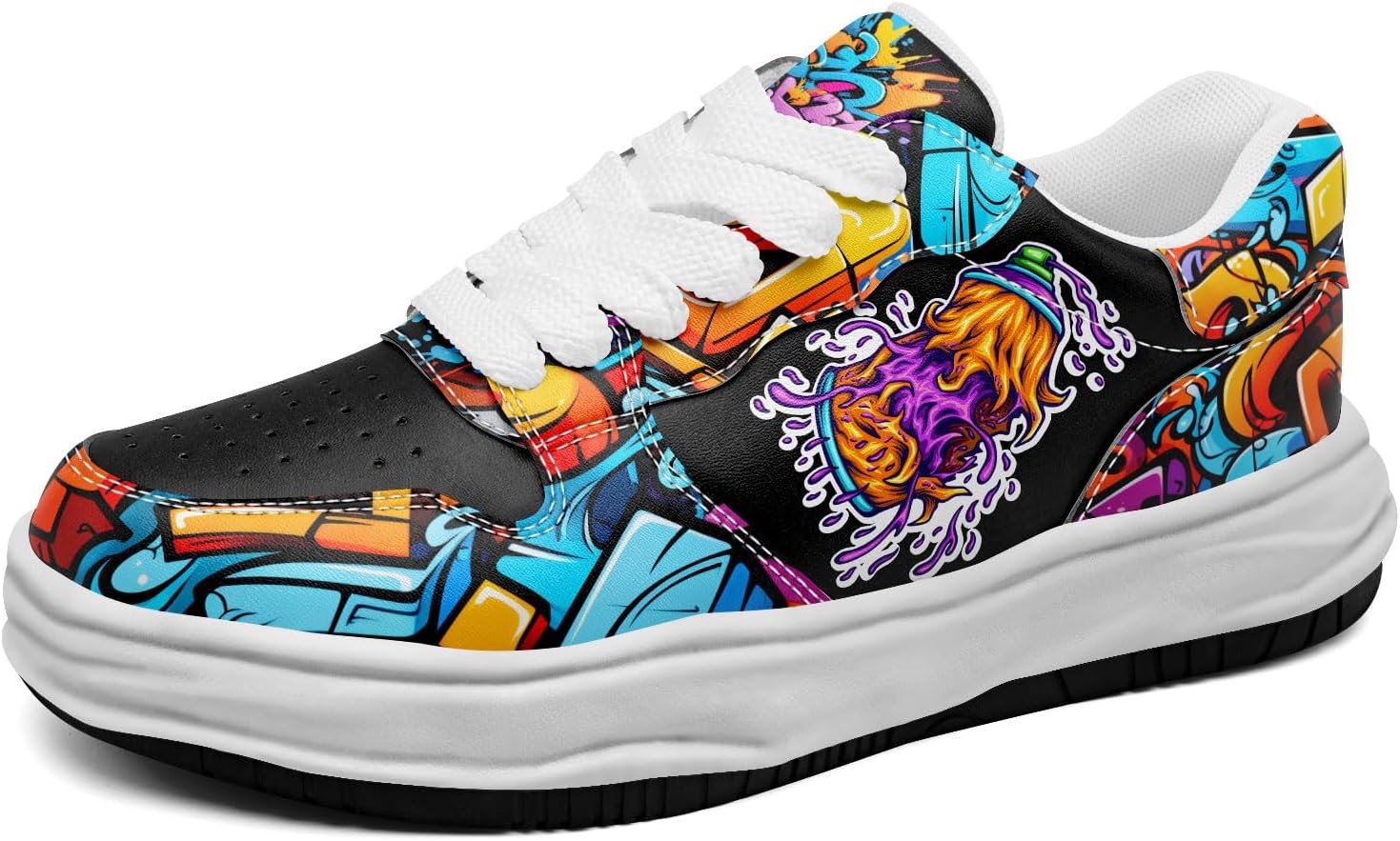 Кроссовки с граффити для мужчин и женщин, стильная уличная обувь, низкие, удобные для прогулок, ботинки Awsole, белый/черный/синий/золотой
Кроссовки с граффити для мужчин и женщин, стильная уличная обувь, низкие, удобные для прогулок, ботинки Awsole, белый/черный/синий/золотой