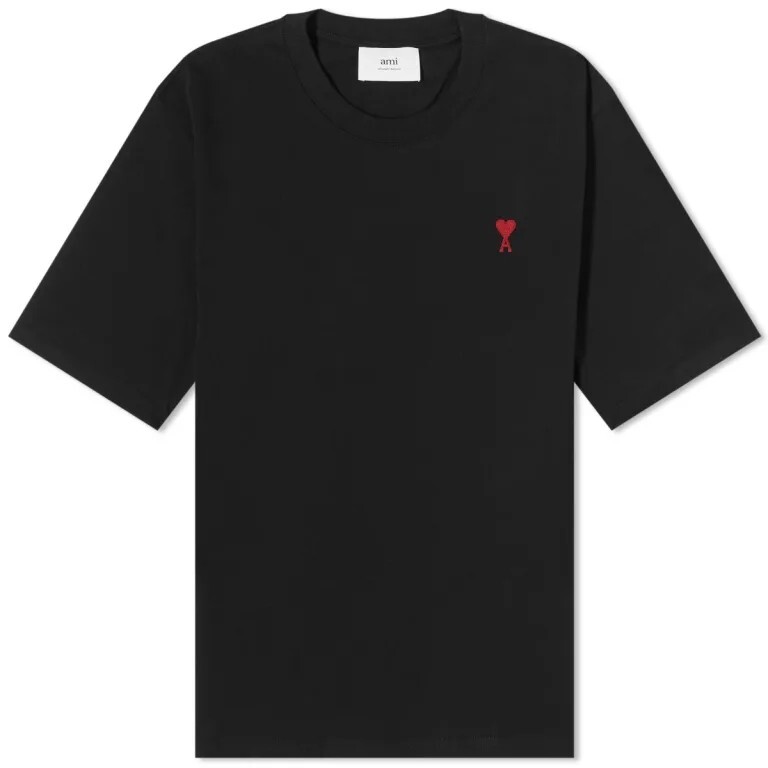 Футболка Ami Heart Friend, черный
Футболка Ami Heart Friend, черный