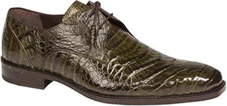Mezlan Anderson Crocodile Lace Up - Мужские туфли-блочеры из настоящей крокодиловой кожи с простым носком и стелькой с эффектом памяти - Ручная работа в Испании, оливковый
Mezlan Anderson Crocodile Lace Up - Мужские туфли-блочеры из настоящей крокодиловой кожи с простым носком и стелькой с эффектом памяти - Ручная работа в Испании, оливковый