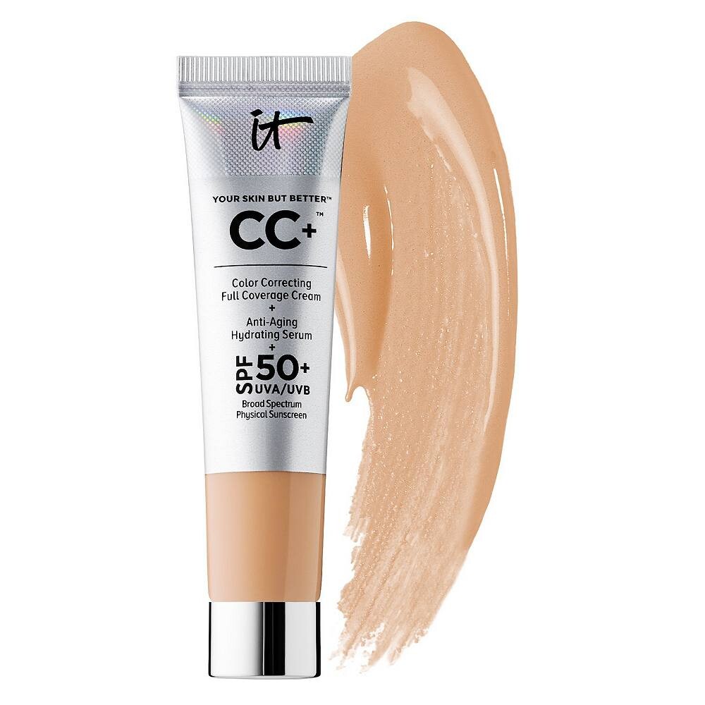 IT Cosmetics CC+ Крем-основа для коррекции цвета с полным покрытием и SPF 50+, цвет Medium
IT Cosmetics CC+ Крем-основа для коррекции цвета с полным покрытием и SPF 50+, цвет Medium