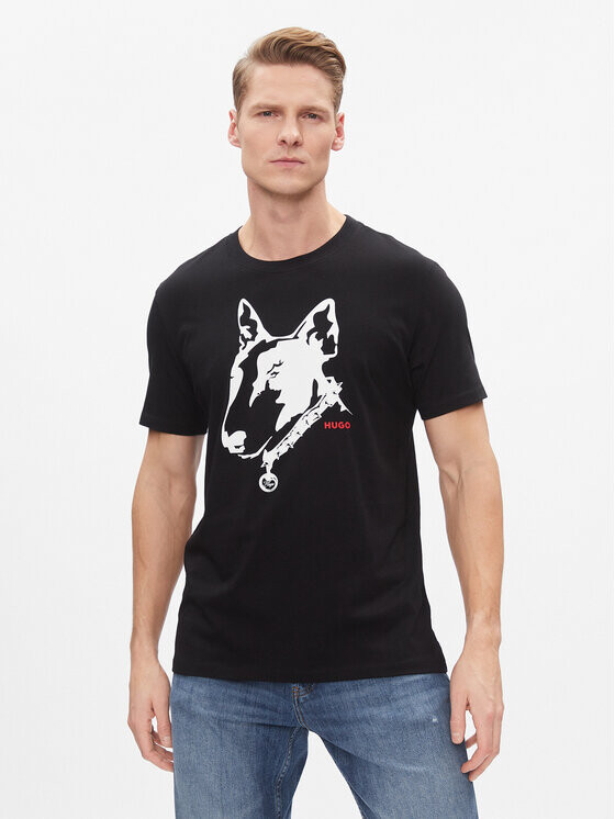 Футболка стандартного кроя Hugo, черный
Футболка стандартного кроя Hugo, черный