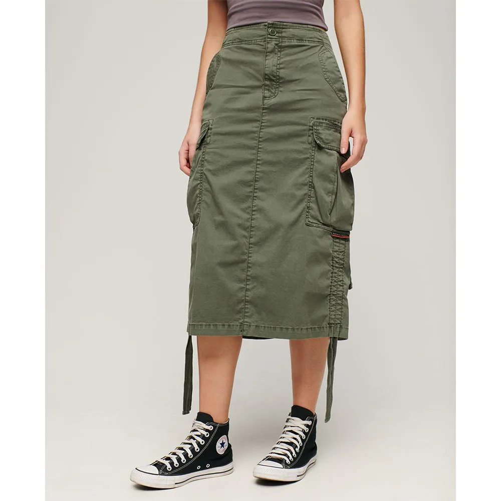 Юбка Superdry Cargo Midi, зеленый
Юбка Superdry Cargo Midi, зеленый