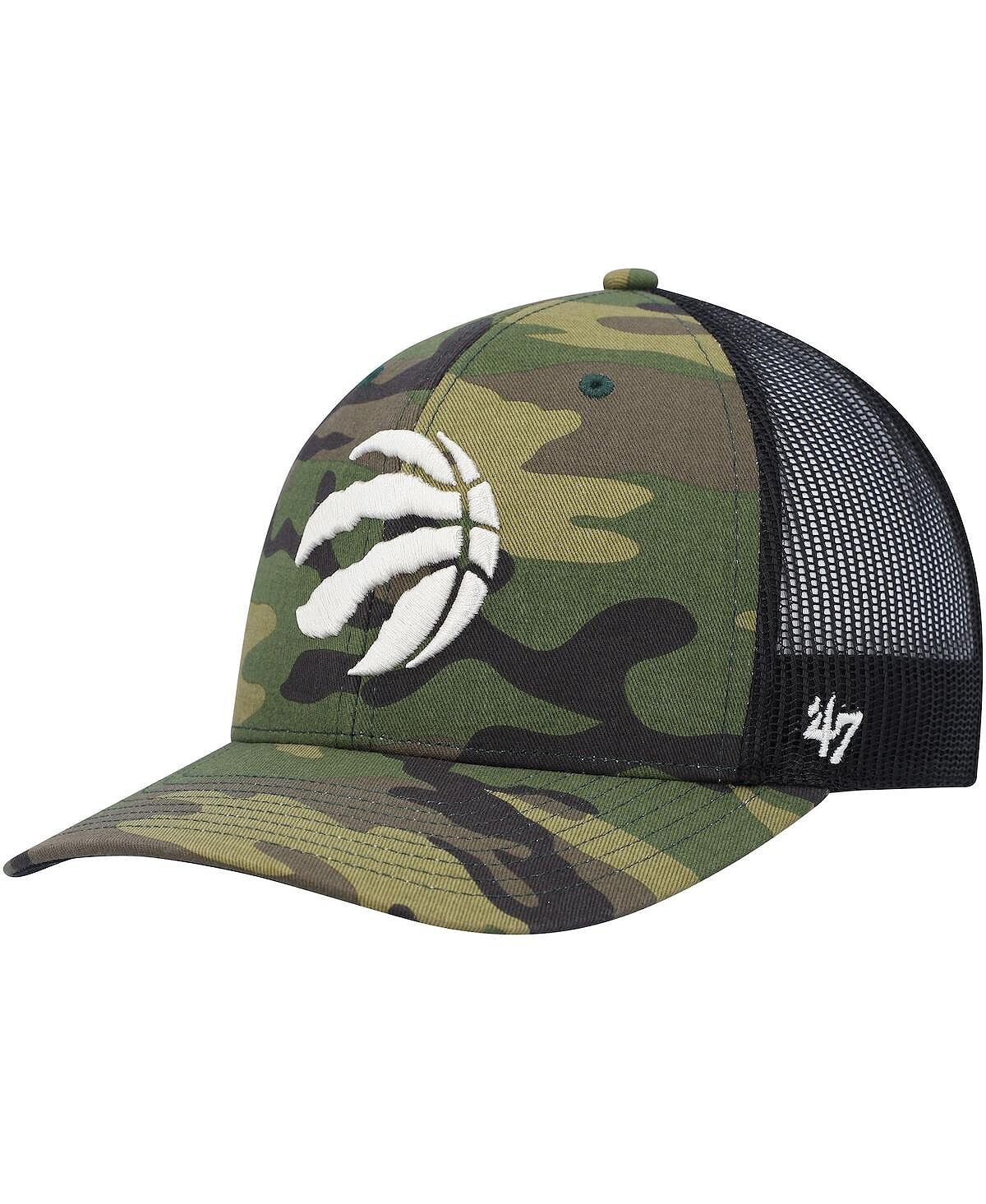 Мужская камуфляжная черная кепка Toronto Raptors Trucker Snapback '47 Brand
Мужская камуфляжная черная кепка Toronto Raptors Trucker Snapback '47 Brand