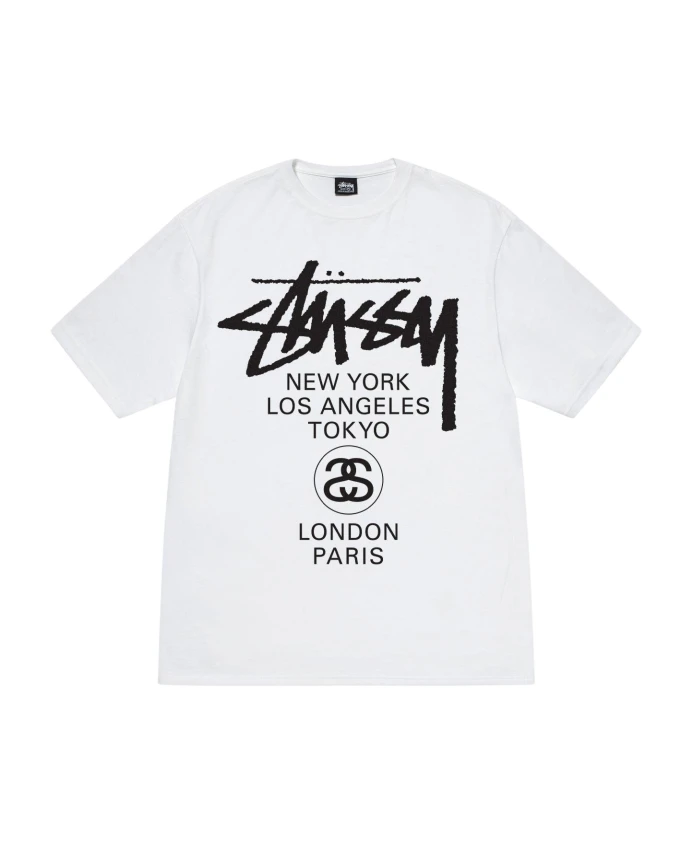 Простая футболка Stã¼Ssy, белый
Простая футболка Stã¼Ssy, белый