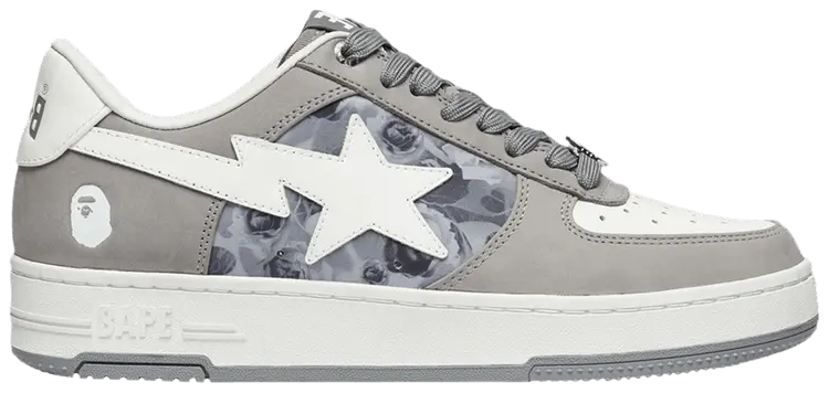 Кроссовки BAPE Bapesta #2 'Grey Roses', серый
Кроссовки BAPE Bapesta #2 'Grey Roses', серый