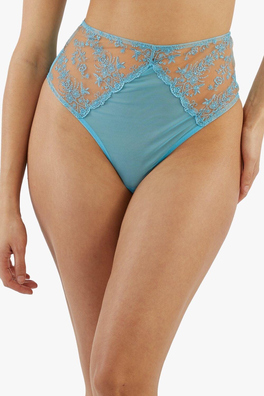 Стринги Cassia с высокой талией и цветочной вышивкой Playful Promises, синий
Стринги Cassia с высокой талией и цветочной вышивкой Playful Promises, синий