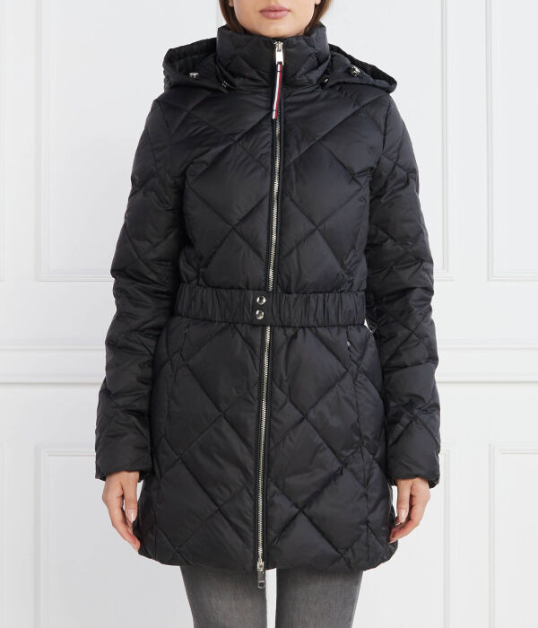 Пуховик Tommy Hilfiger с поясом, черный
Пуховик Tommy Hilfiger с поясом, черный