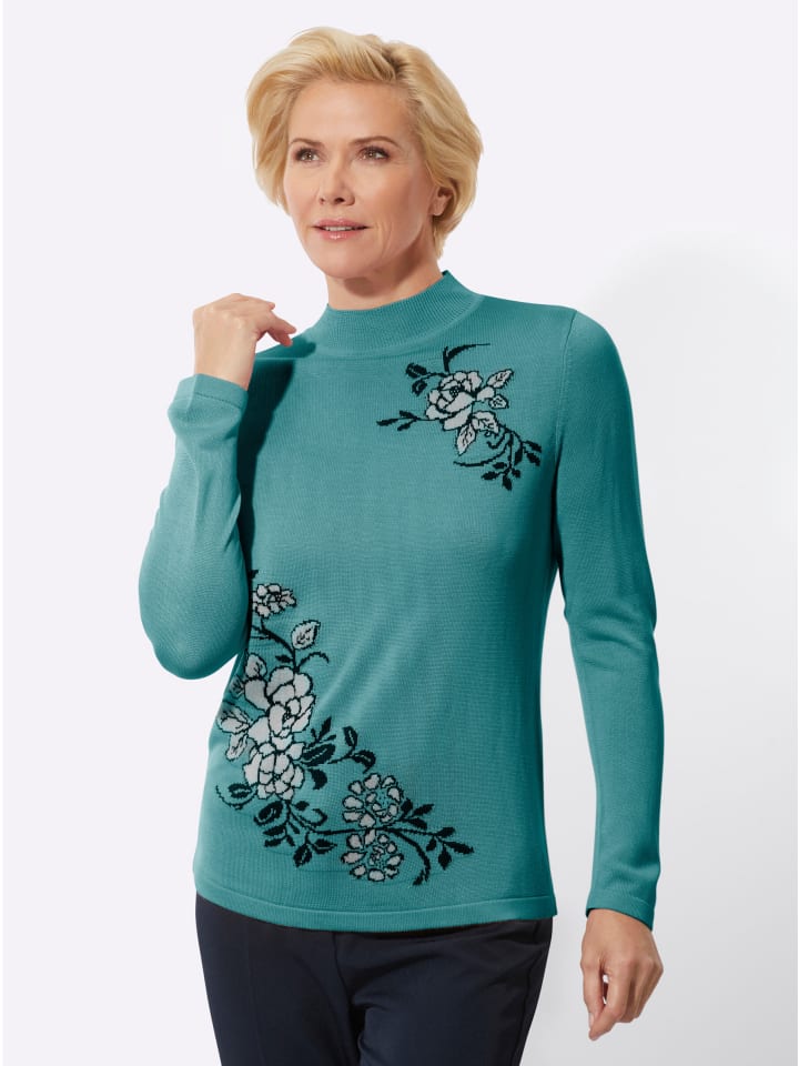 Свитер с воротником-стойкой в океане WITT WEIDEN
Свитер с воротником-стойкой в океане WITT WEIDEN