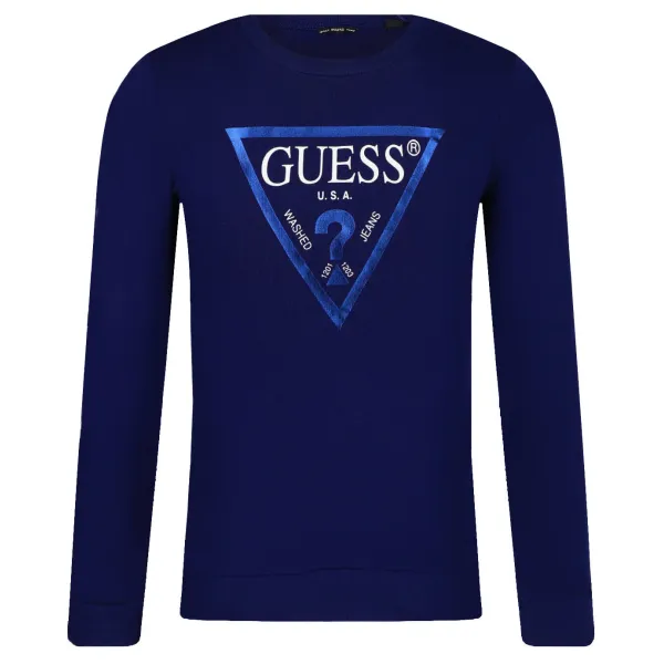 Толстовка обычного кроя Guess, синий 
Толстовка обычного кроя Guess, синий