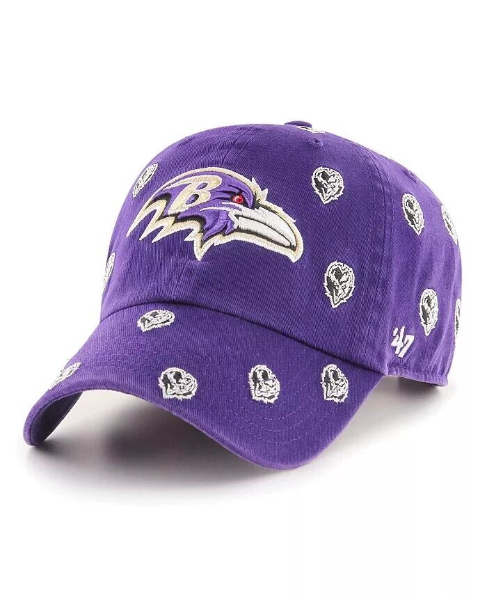 Мужская и женская фиолетовая регулируемая шляпа Baltimore Ravens Confetti Clean Up '47 Brand, фиолетовый
Мужская и женская фиолетовая регулируемая шляпа Baltimore Ravens Confetti Clean Up '47 Brand, фиолетовый