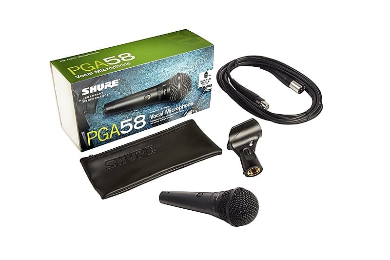 Кардиоидный динамический вокальный микрофон Shure PGA58-QTR
Кардиоидный динамический вокальный микрофон Shure PGA58-QTR