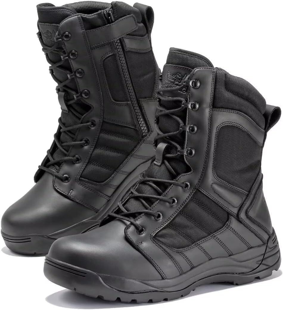 Тактические ботинки BOTAS PRO для мужчин, боковая молния, высота 20 см, легкие и удобные, военные походные ботинки (BMP110), черный
Тактические ботинки BOTAS PRO для мужчин, боковая молния, высота 20 см, легкие и удобные, военные походные ботинки (BMP110), черный