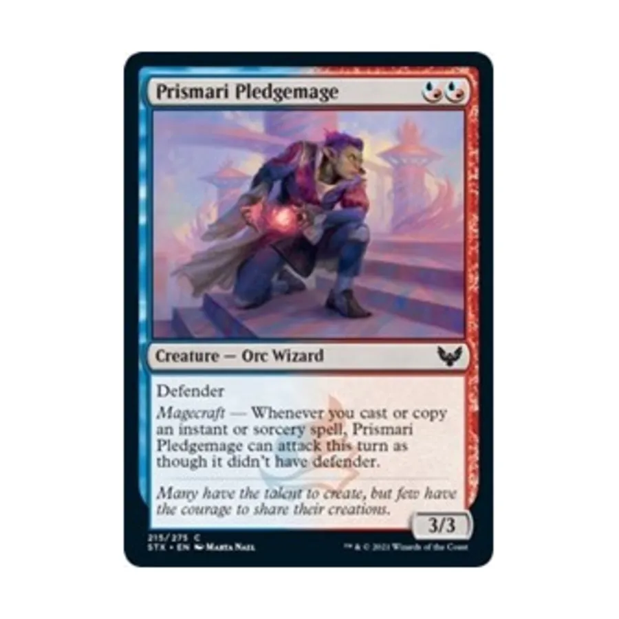 CCG Залог Присмари (С) (Рольга), MTG - Strixhaven - School of Mages
CCG Залог Присмари (С) (Рольга), MTG - Strixhaven - School of Mages