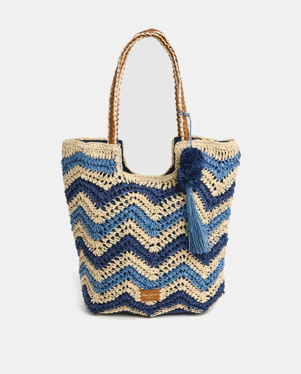 Сумка с застежкой на пуговицы и ручками Pepe Jeans, темно-синий
Сумка с застежкой на пуговицы и ручками Pepe Jeans, темно-синий