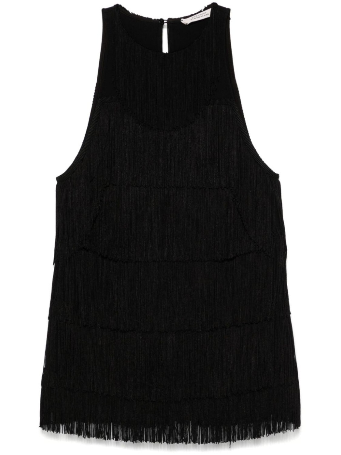 Топ с бахромой Dorothee Schumacher, черный
Топ с бахромой Dorothee Schumacher, черный