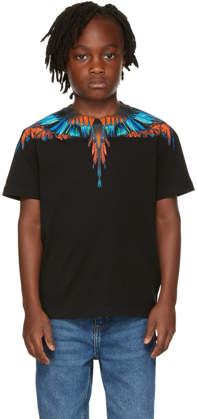 Детская черная футболка с крыльями Marcelo Burlon County of Milan, Черный, Детская черная футболка с крыльями Marcelo Burlon County of Milan
Детская черная футболка с крыльями Marcelo Burlon County of Milan, Черный, Детская черная футболка с крыльями Marcelo Burlon County of Milan
