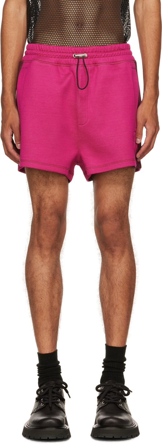 Розовые шорты Ami de Cœur AMI Alexandre Mattiussi
Розовые шорты Ami de Cœur AMI Alexandre Mattiussi