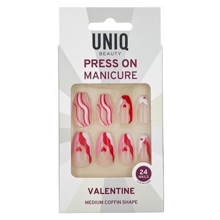 Искусственные ногти valentine medium coffin Uniq, количество 1шт.
Искусственные ногти valentine medium coffin Uniq, количество 1шт.
