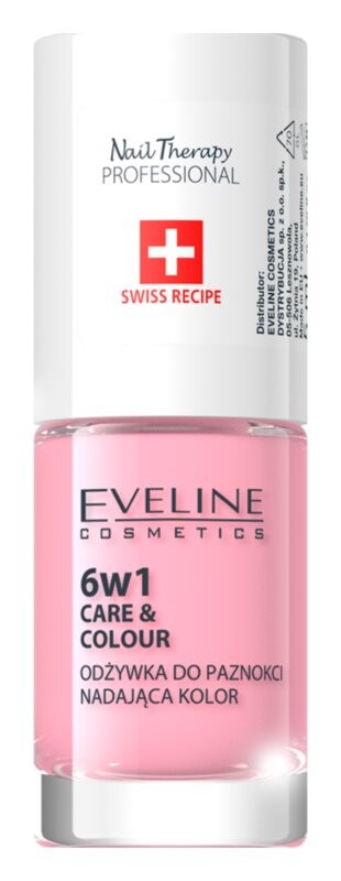6 в 1 кондиционер для ногтей Eveline Cosmetics Nail Therapy Care & Colour, оттенок Rose 5 мл
6 в 1 кондиционер для ногтей Eveline Cosmetics Nail Therapy Care & Colour, оттенок Rose 5 мл