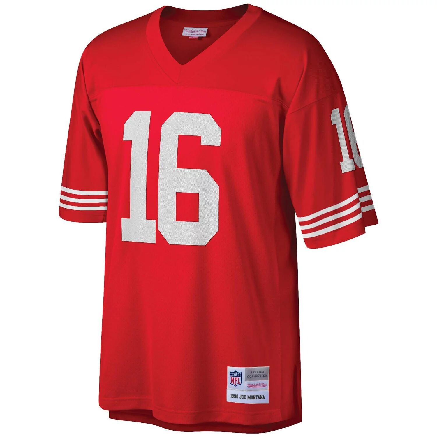 Мужская футболка Mitchell & Ness Joe Montana Scarlet San Francisco 49ers Legacy Replica
Мужская футболка Mitchell & Ness Joe Montana Scarlet San Francisco 49ers Legacy Replica