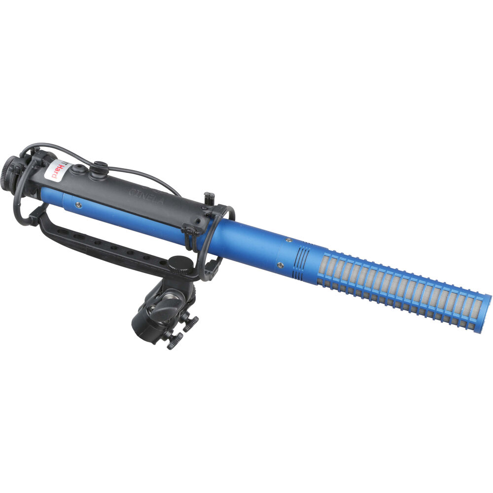 Schoeps CMIT E-OSIX H Set: микрофон-пушка CMIT 5 с жестким эластичным подвесом Cinela E-OSIX-H и ветрозащитным стеклом Nimbus (синего цвета) 
Schoeps CMIT E-OSIX H Set: микрофон-пушка CMIT 5 с жестким эластичным подвесом Cinela E-OSIX-H и ветрозащитным стеклом Nimbus (синего цвета)