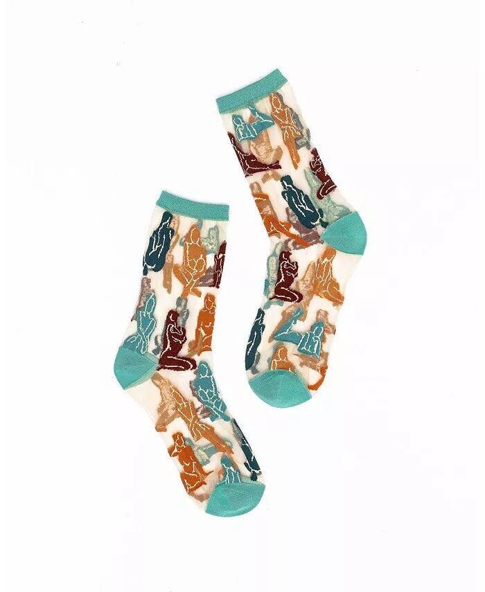 Женские прозрачные носки терракотового цвета Sock Candy, мультиколор
Женские прозрачные носки терракотового цвета Sock Candy, мультиколор