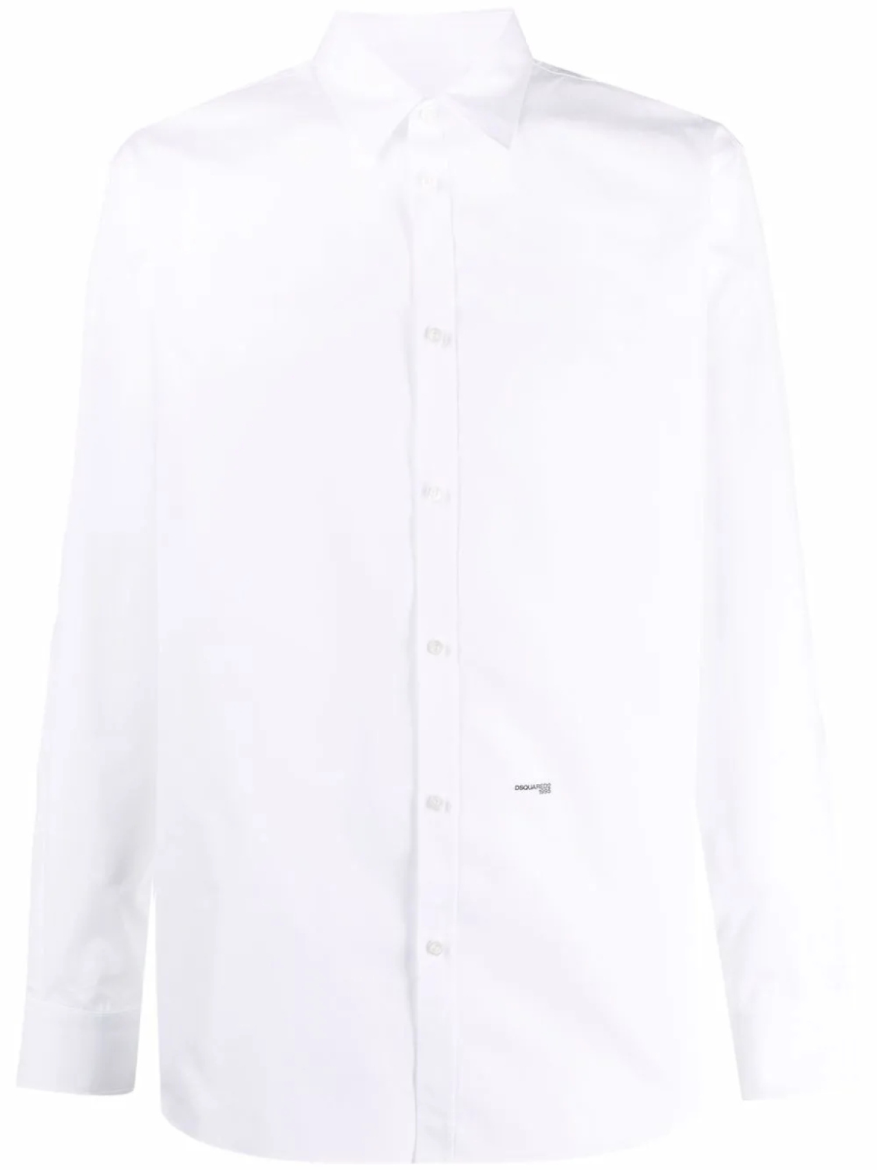 DSQUARED2 рубашка с вышитым логотипом, белый
DSQUARED2 рубашка с вышитым логотипом, белый