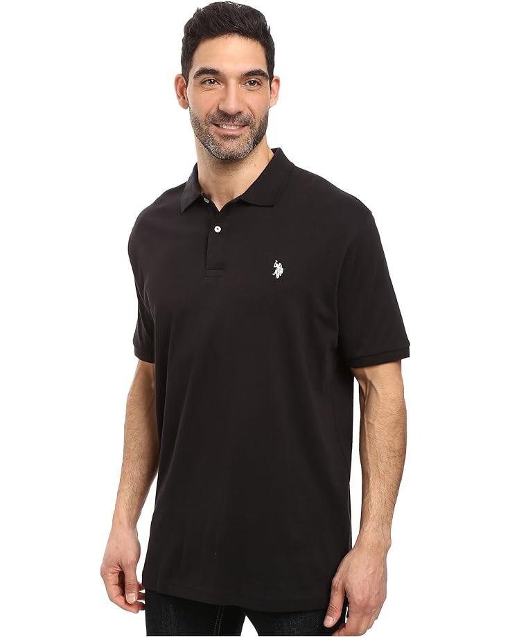 Поло U.S. POLO ASSN. Solid Interlock Polo, черный
Поло U.S. POLO ASSN. Solid Interlock Polo, черный