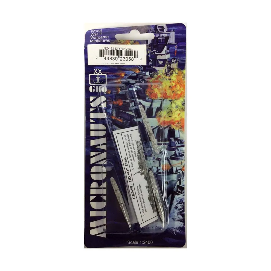 ДД "О" Класс, Micronauts - WWII United Kingdom - Destroyers and Destroyer Escorts (1:2400)
ДД "О" Класс, Micronauts - WWII United Kingdom - Destroyers and Destroyer Escorts (1:2400)