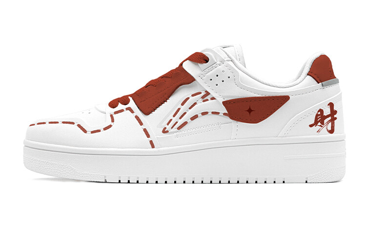 Кроссовки LINING Tianji Series Skateboarding Shoes Men Low-top White, белый/красный
Кроссовки LINING Tianji Series Skateboarding Shoes Men Low-top White, белый/красный