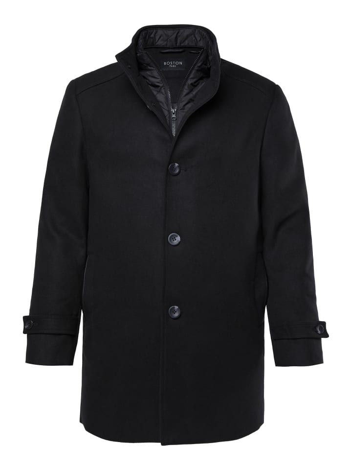 Короткое пальто черного цвета Boston Park
Короткое пальто черного цвета Boston Park