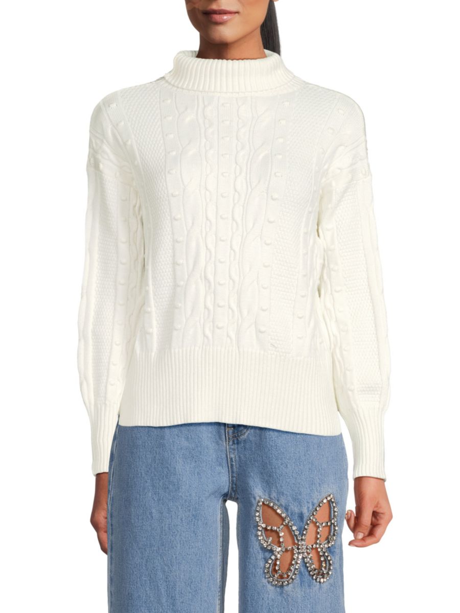 Водолазка Sophie Cable Knit Area Stars, белый
Водолазка Sophie Cable Knit Area Stars, белый