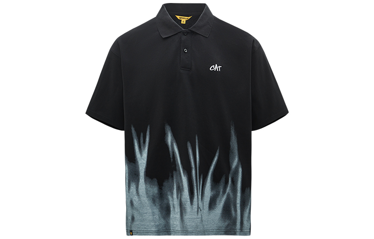CAT Унисекс поло черное
CAT Унисекс поло черное