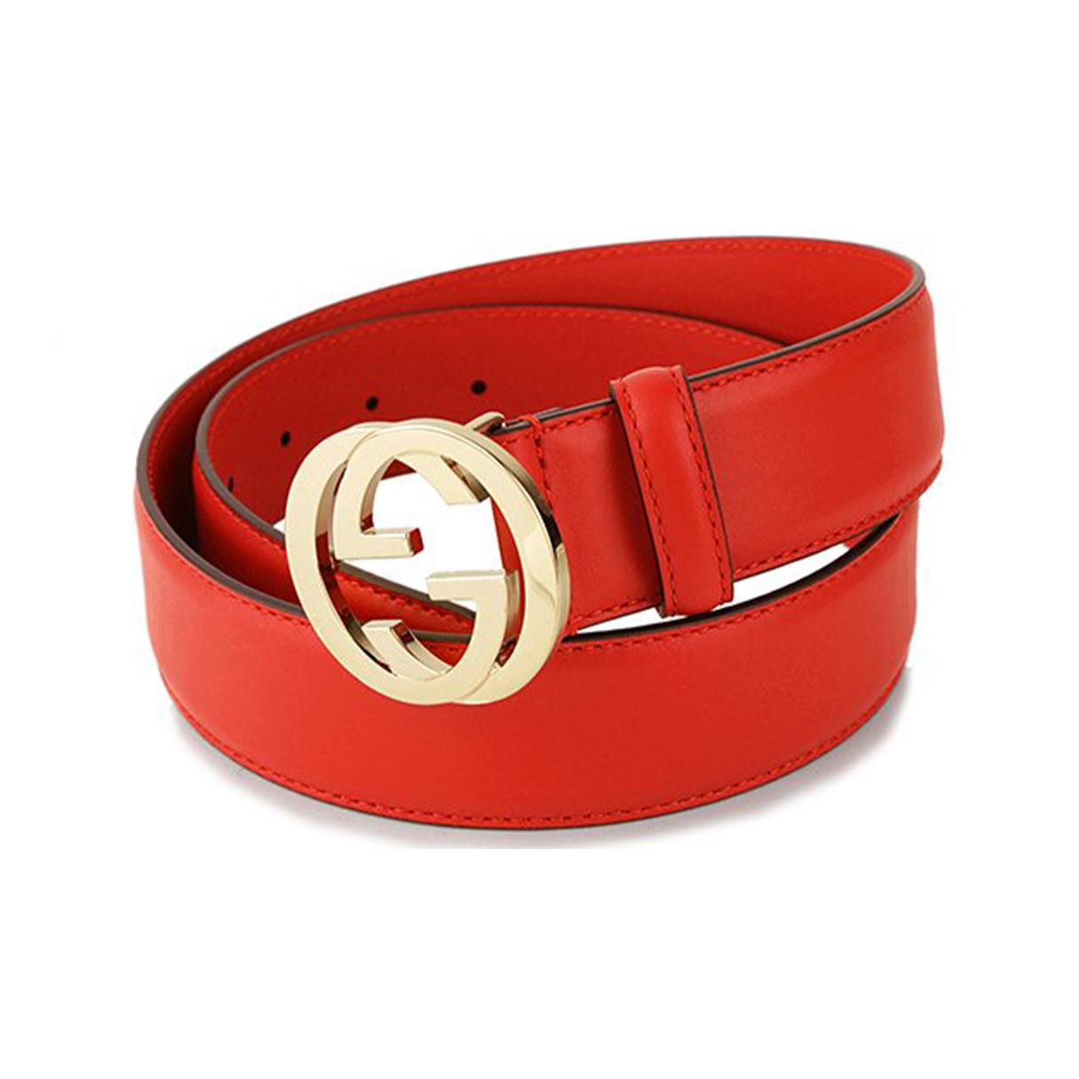 GUCCI Кожаный ремень Interlocking G унисекс красный ширина 4 см
GUCCI Кожаный ремень Interlocking G унисекс красный ширина 4 см