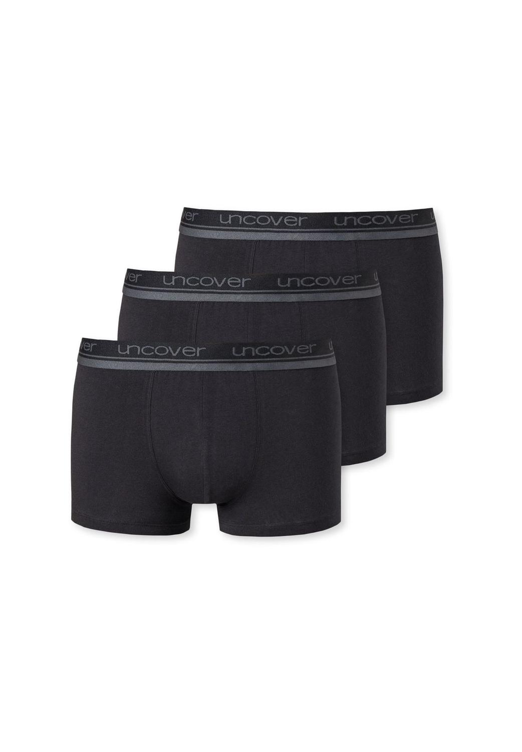Комплект мужских шорт из 3 шт - серия "Uncover", трусы, S-3XL SCHIESSER, черный
Комплект мужских шорт из 3 шт - серия "Uncover", трусы, S-3XL SCHIESSER, черный
