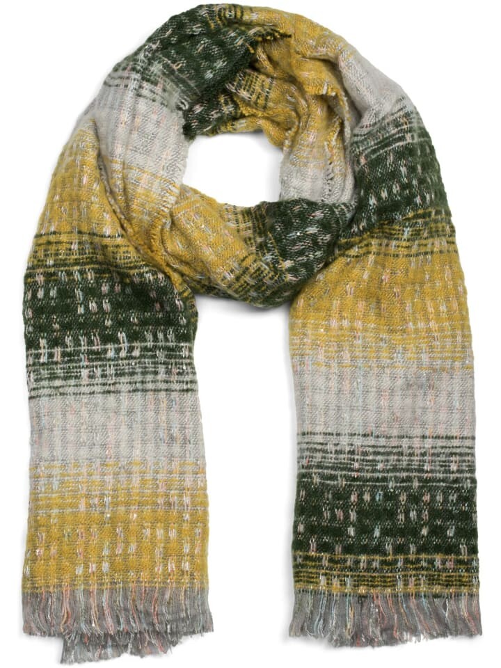 Шарф styleBREAKER, цвет gelb/dunkelgrün/hellgrau
Шарф styleBREAKER, цвет gelb/dunkelgrün/hellgrau