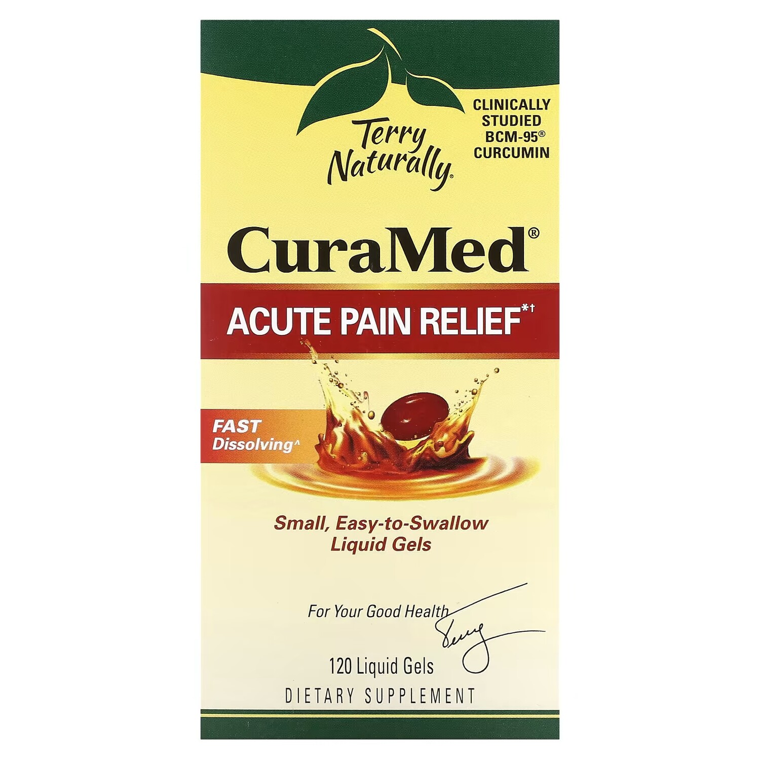 Средство от острой боли Terry Naturally CuraMed, 120 жидких гелей
Средство от острой боли Terry Naturally CuraMed, 120 жидких гелей