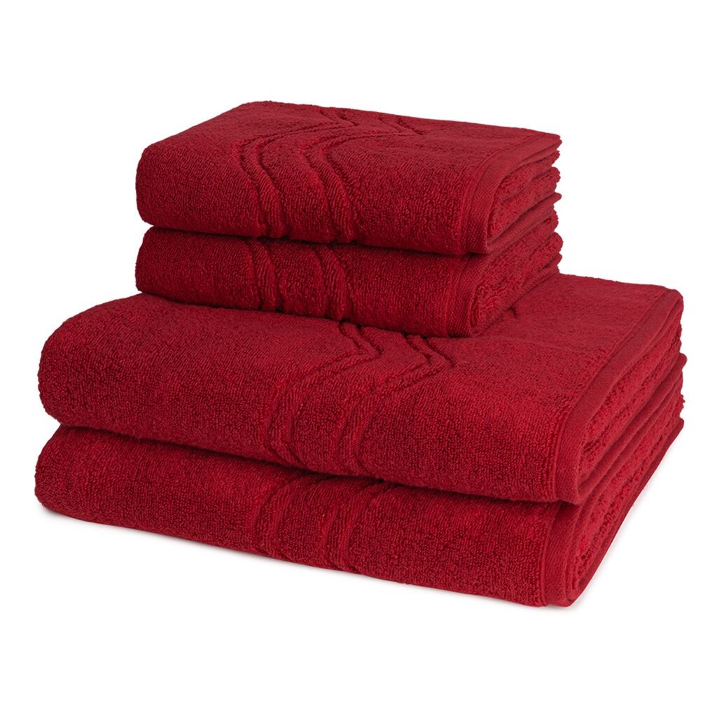 Ross Cashmere Feel 2 полотенца и 2 полотенца для душа — в наборе. Впитывающие и очень мягкие на ощупь, простые в уходе и приятные для кожи, с тонкой волнистой каймой., красный
Ross Cashmere Feel 2 полотенца и 2 полотенца для душа — в наборе. Впитывающие и очень мягкие на ощупь, простые в уходе и приятные для кожи, с тонкой волнистой каймой., красный