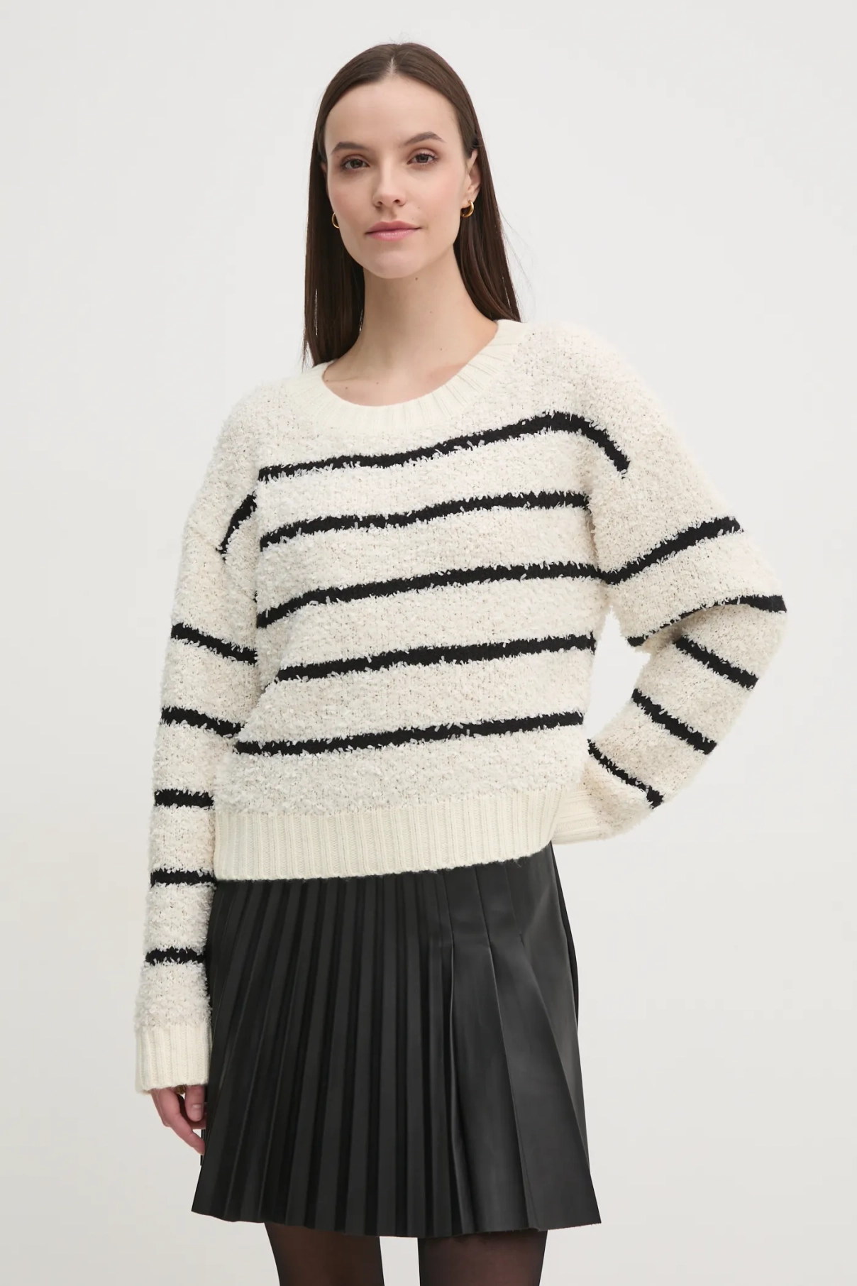 Свитер из смесовой шерсти OUI, бежевый
Свитер из смесовой шерсти OUI, бежевый