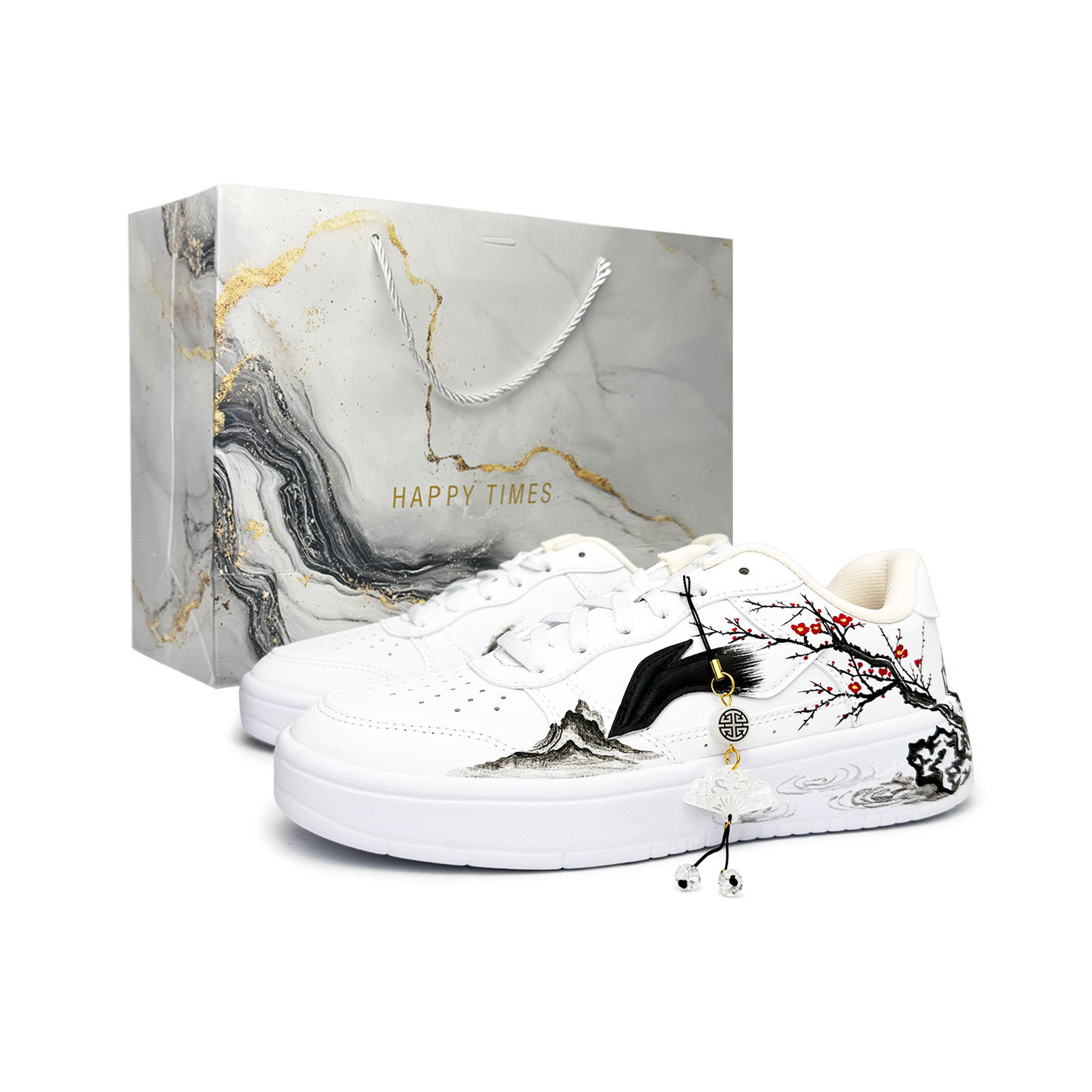 Мужские плавающие ботинки Li Ning для скейтбординга, легкие, с противоскользящим покрытием и увеличенной высотой, модель «плавающая лодка»., черный белый серый (серый special shopping bag)
Мужские плавающие ботинки Li Ning для скейтбординга, легкие, с противоскользящим покрытием и увеличенной высотой, модель «плавающая лодка»., черный белый серый (серый special shopping bag)