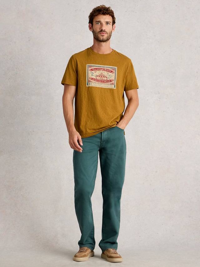 Футболка Abersoch Cotton Regular Fit с принтом Circus White Stuff, Yellow
Футболка Abersoch Cotton Regular Fit с принтом Circus White Stuff, Yellow