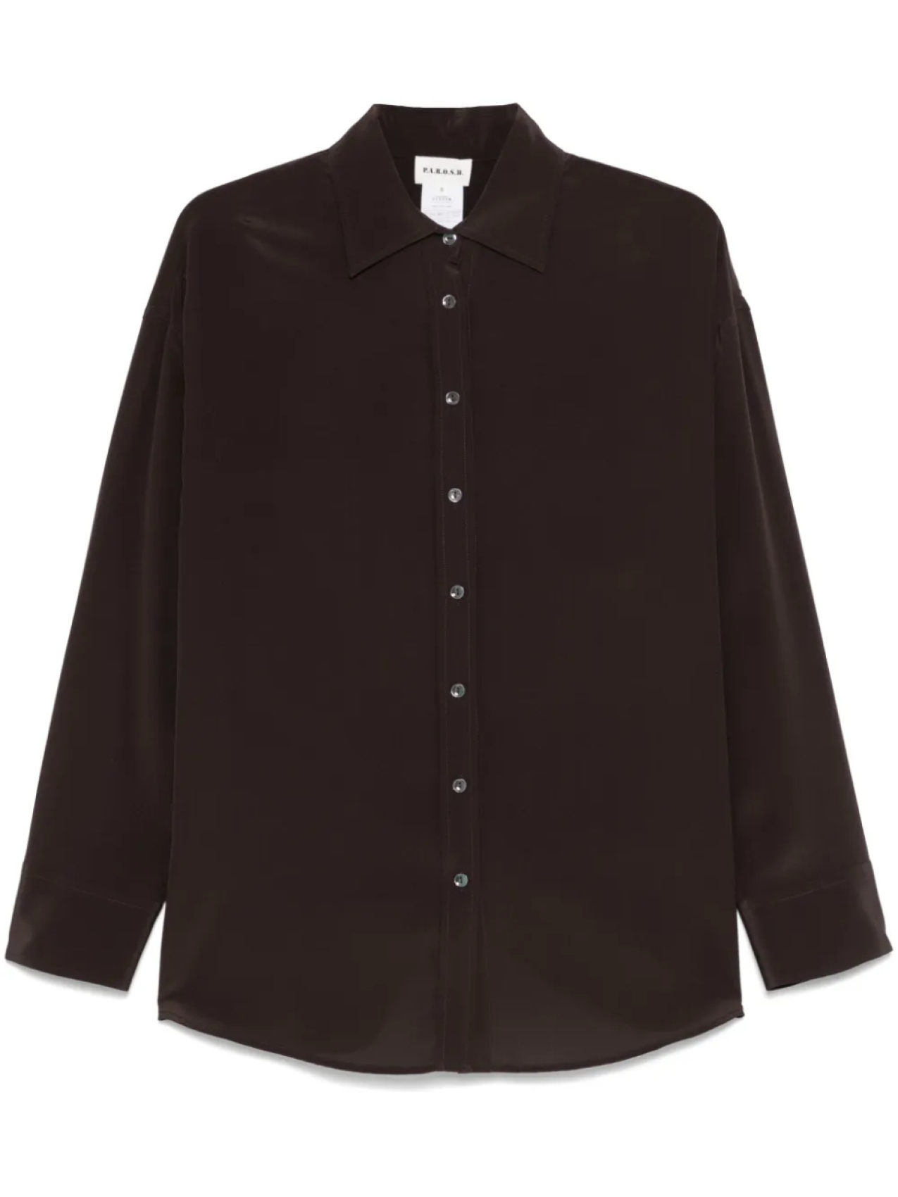 PAROSH Милая рубашка P.A.R.O.S.H., коричневый
PAROSH Милая рубашка P.A.R.O.S.H., коричневый