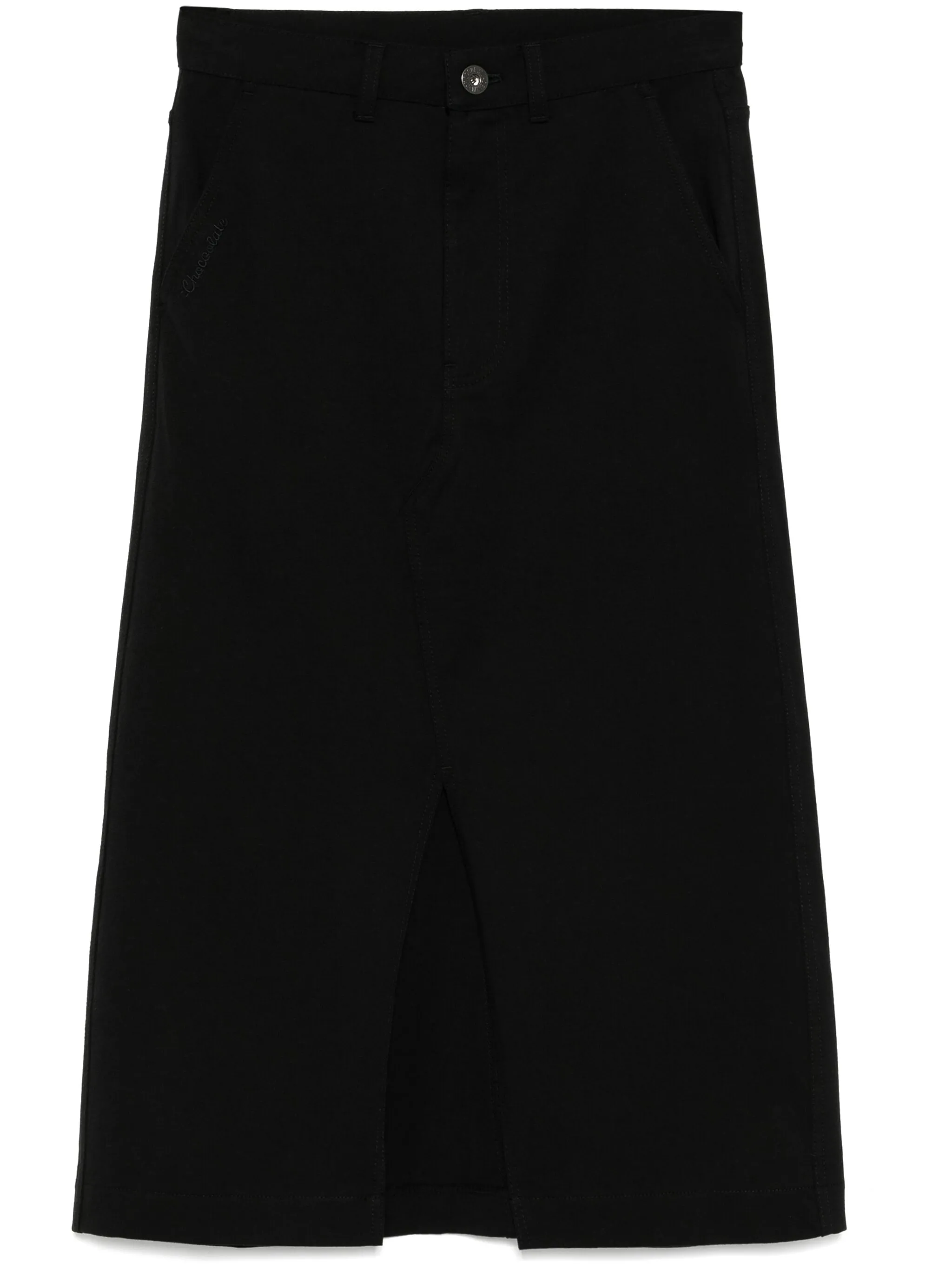 Юбка с вышитым логотипом Chocoolate, черный
Юбка с вышитым логотипом Chocoolate, черный