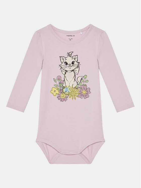 Детское боди стандартного кроя Name It, розовый
Детское боди стандартного кроя Name It, розовый