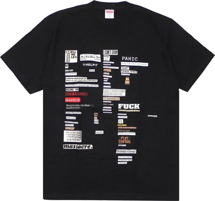 Футболка Supreme Cutouts Tee 'Black', черный
Футболка Supreme Cutouts Tee 'Black', черный