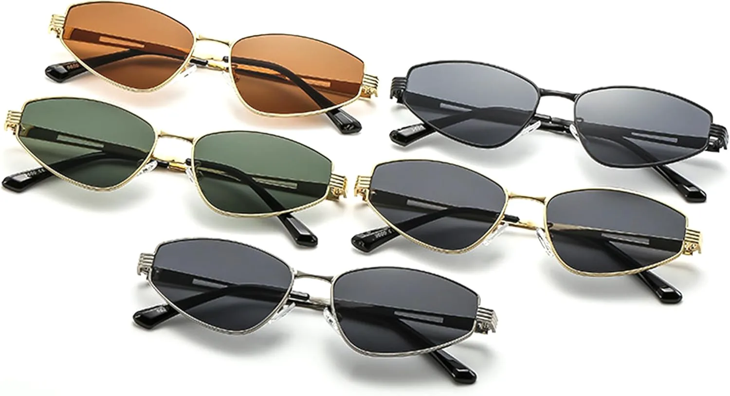 bullabulling Модные панк-солнцезащитные очки, маленькие «кошачий глаз», женские солнцезащитные очки, дизайнерские винтажные мужские солнцезащитные очки, Gold Tea
bullabulling Модные панк-солнцезащитные очки, маленькие «кошачий глаз», женские солнцезащитные очки, дизайнерские винтажные мужские солнцезащитные очки, Gold Tea