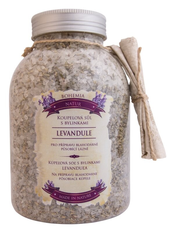 Успокаивающая соль для ванн с травами и лавандой Bohemia Gifts & Cosmetics Bohemia Natur
Успокаивающая соль для ванн с травами и лавандой Bohemia Gifts & Cosmetics Bohemia Natur