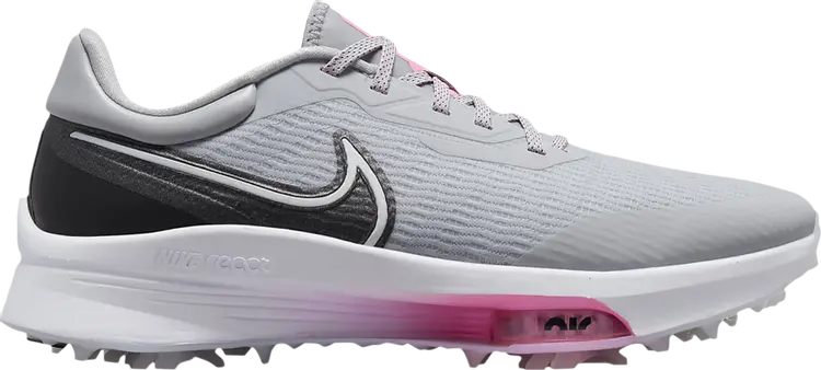 Бутсы Nike Air Zoom Infinity Tour NEXT% 'Wolf Grey Pink Spell', серый 
Бутсы Nike Air Zoom Infinity Tour NEXT% 'Wolf Grey Pink Spell', серый